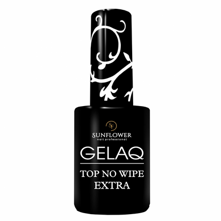 Gelaq Top "No Wipe Extra" - Lakier Hybrydowy UV