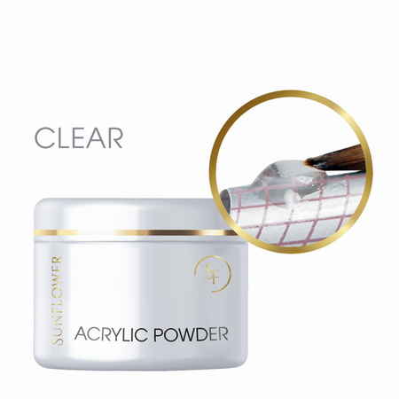 Przeźroczysty Puder Akrylowy Szybki-  "Fast" - Clear 30g