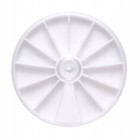 Organizer KARUZELA na cyrkonie 12 przegródek