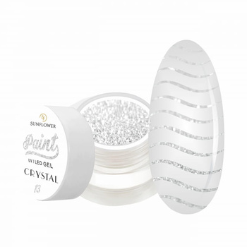 Paint Gel Crystal 13 – Żel Kolorowy do Zdobień UV/LED, Profesjonalny