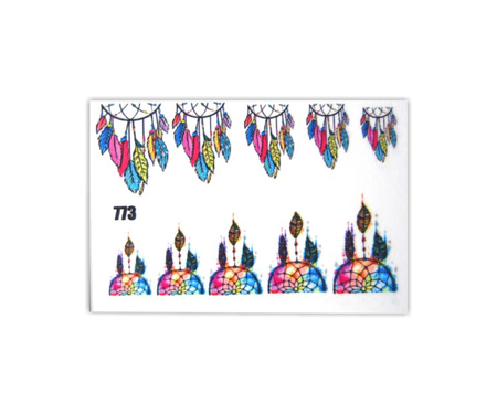 Naklejki - Nk059 Pióra 6