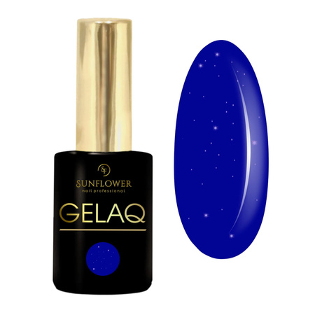 Gelaq Nr 287       Lakier Hybrydowy UV - Brokat Kobalt