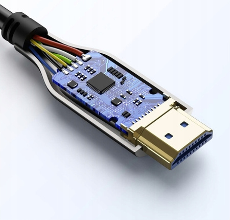KABEL HDMI 2.1 8K 60Hz 4k AOC OPTYCZNY UHD HDR 10m Gamming