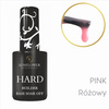 Hard Pink – Baza Budująca UV/LED Soak Off 15ml, Różowa, Profesjonalna