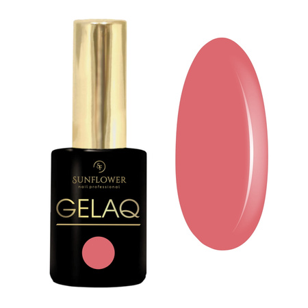 Gelaq Nr 295       Lakier Hybrydowy UV - Ciepły Róż Perła