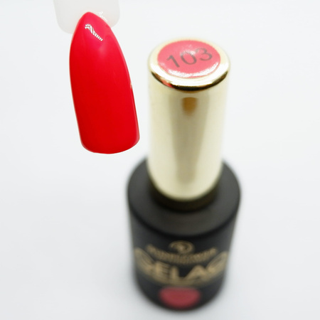 Gelaq Nr 103  Lakier Hybrydowy UV - Strażacka Czerwień