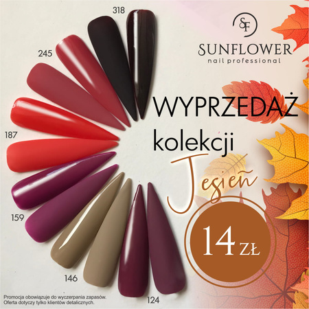 Gelaq Nr 187       Lakier Hybrydowy UV - Koralowy