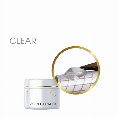 Przeźroczysty Puder Akrylowy Szybki-  "Fast" - Clear 30g