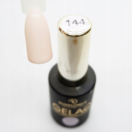 Gelaq Nr 144 Lakier Hybrydowy UV/LED - French Różowy