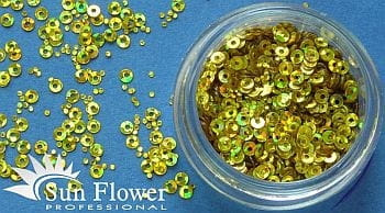 Kółka Mikro - Złoty Hologram - K10