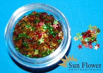 Kwiatki Brokatowe - Kb 55