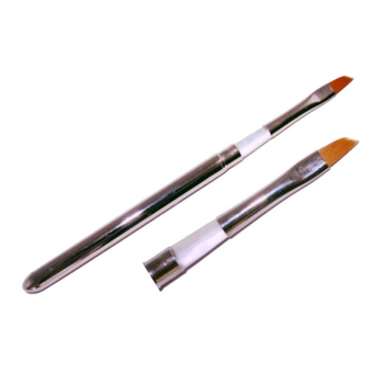 Pędzel Syntetyczny - Nr 6 - Skośny  - Oprawa Metal.