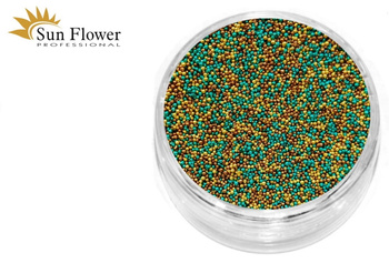 Kawior - Kuleczki szklane mikro, do zdobień paznokci - Bk22