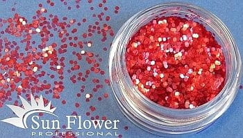 Łuska Mała - Czerwień Transparent - L15