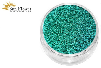 Kawior - Kuleczki szklane mikro, do zdobień paznokci - Bk14