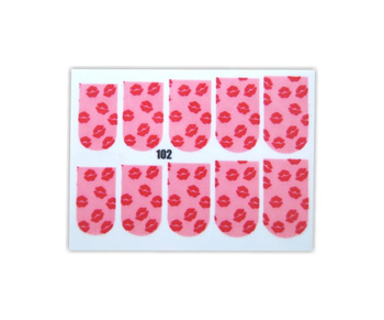 Naklejki - Nk075 Usta