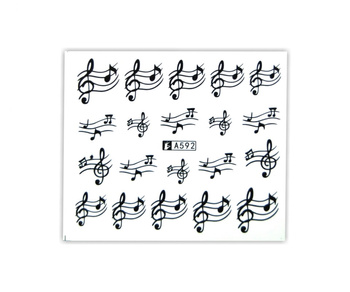 Naklejki - Nk051 Nuty