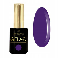 Gelaq Nr 243 Lakier Hybrydowy UV/LED - Ciemny Fiolet Śliwka