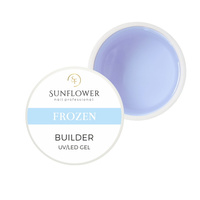 Żel UV Budujący Clear Frozen 50g – Chłodny, Przezroczysty, Profesjonalny