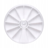 Organizer KARUZELA na cyrkonie 12 przegródek