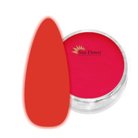 Fluo Effect Puder Akrylowy 2g - Świecący W Ciemności - Czerwony