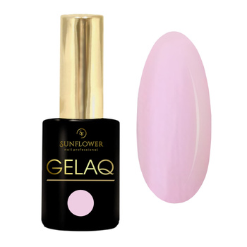 Gelaq Nr 102  Lakier Hybrydowy UV - Pastelowy Fiolet Perła