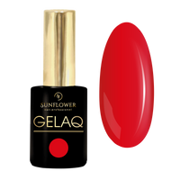 Gelaq Nr 168 Lakier Hybrydowy UV - Czerwień Koralowa