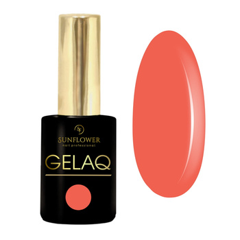 Gelaq Nr 139   Lakier Hybrydowy  UV - Lekko Neonowy Róż