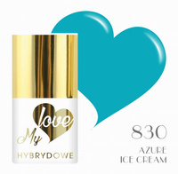 Lakier Hybrydowy Mylove UV/Led 830 Azure Ice Cream